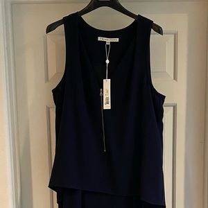 Trina Turk sleeveless navy jumpsuit - never worn